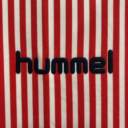 Denmark 1986 Away Retro Jersey - detail view