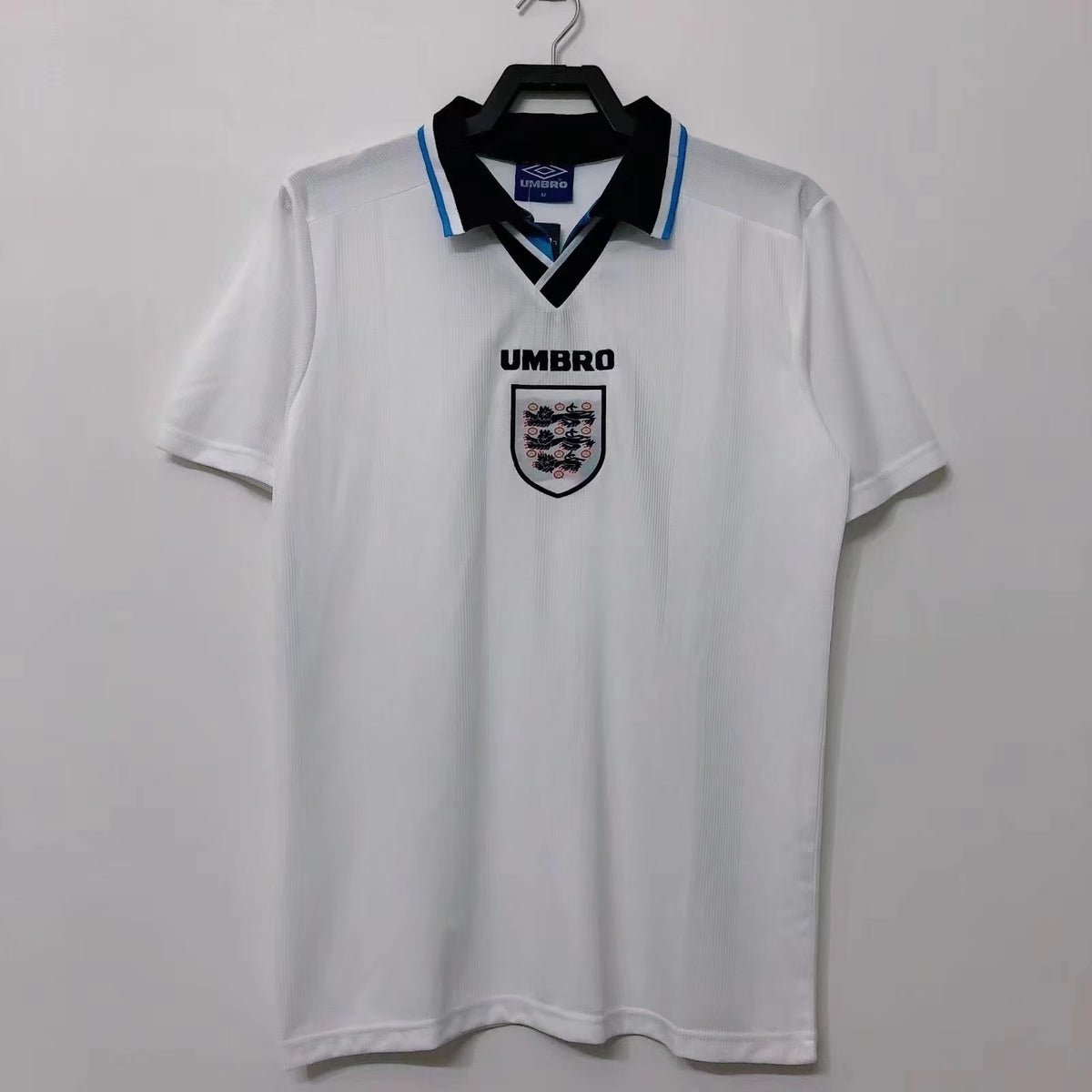 England 1996 Home Retro Jersey - front view