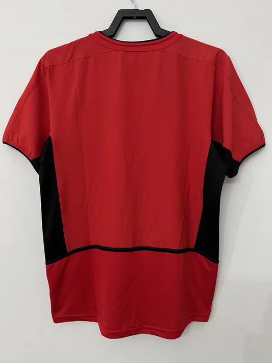 Manchester United 2002/04 Home Retro Jersey - back view