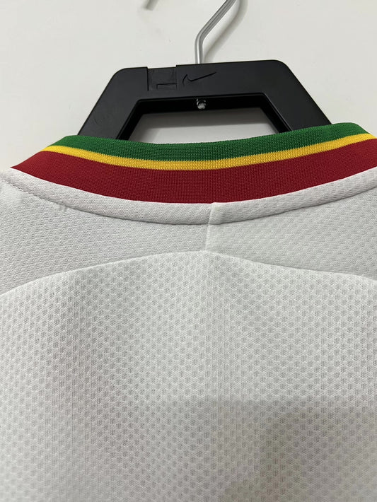 Senegal 2002 White Retro Jersey - back view