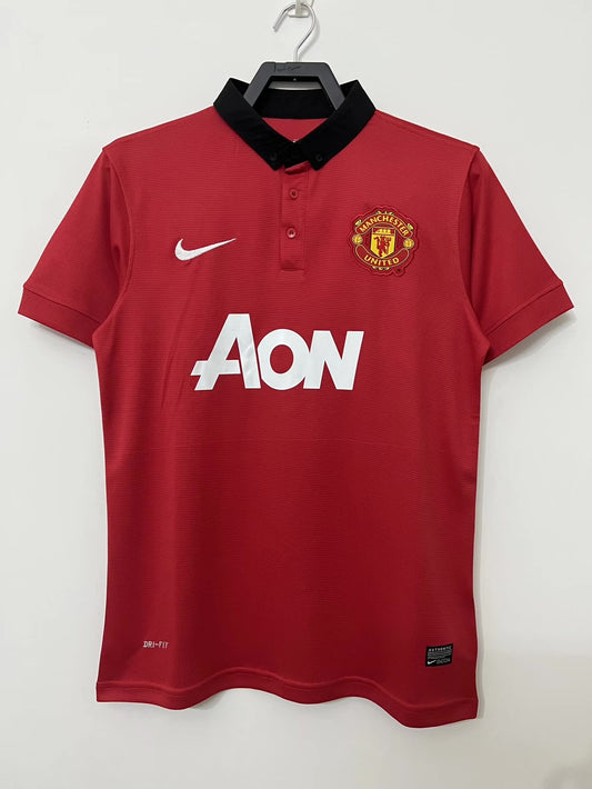 Manchester United 2013/14 Home Retro Jersey - front view
