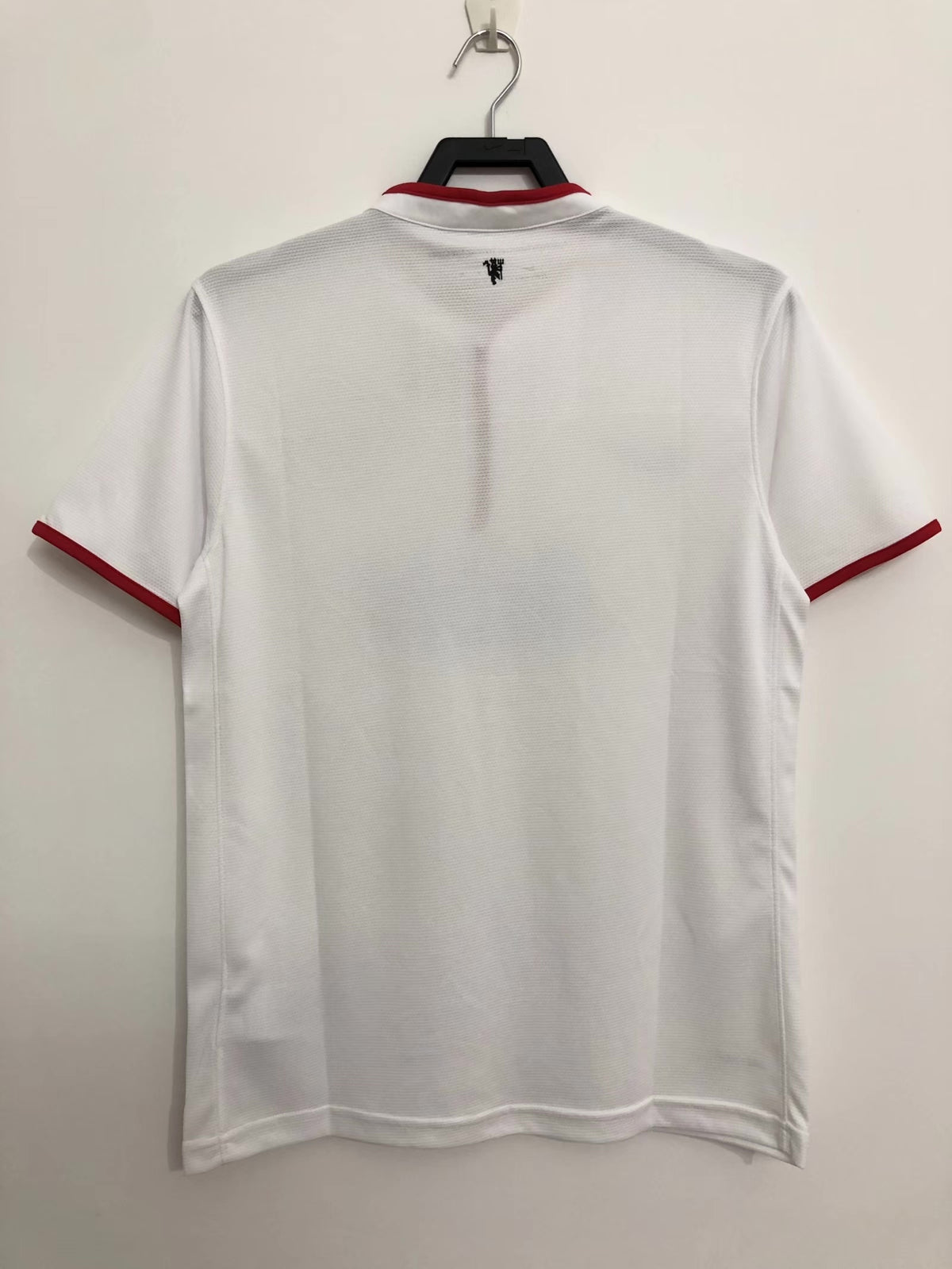 Manchester United 2013/14 White Retro Jersey - back view