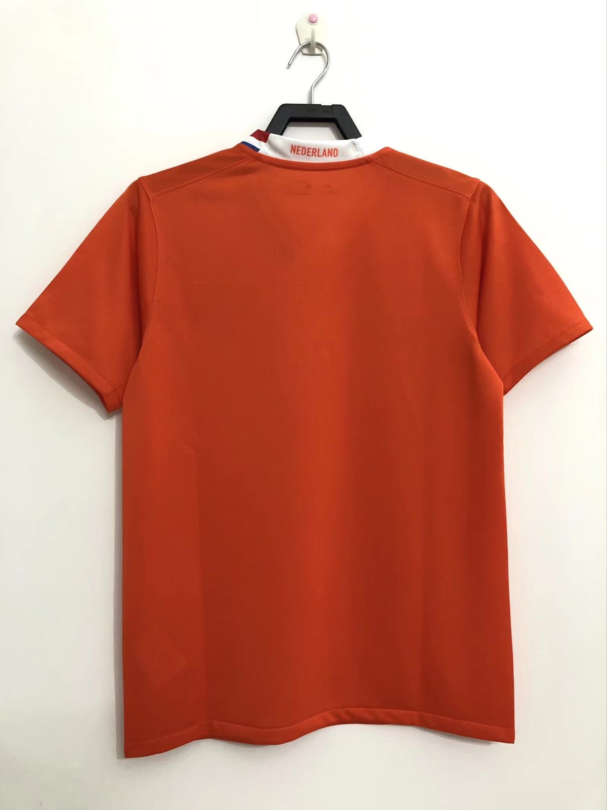 Netherlands 2008 Home Retro Jersey - back view