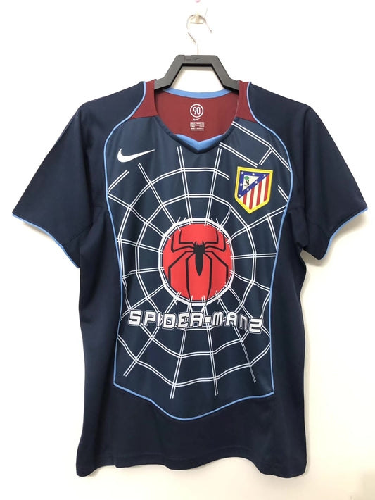 Atletico Madrid 2004/05 Away Retro Jersey - front view