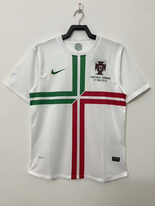 Portugal 2012 Away Retro Jersey - front view