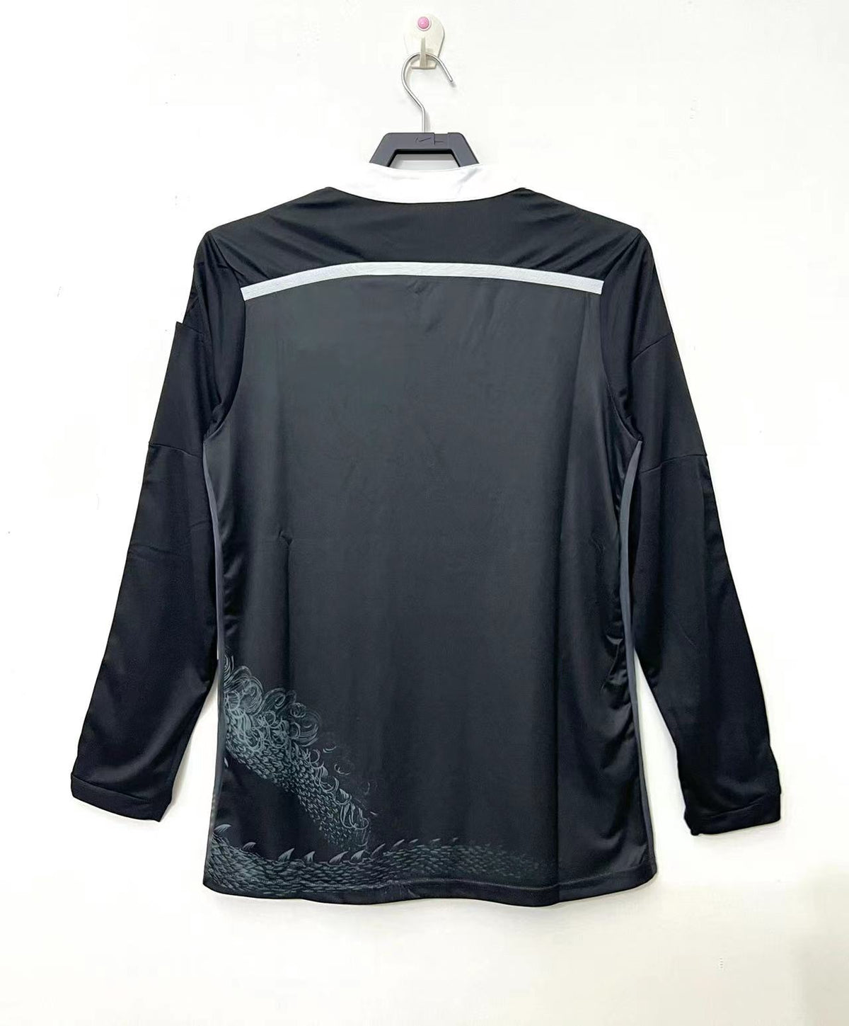 Real Madrid 2014/15 Third Long Sleeve Retro Jersey - back view