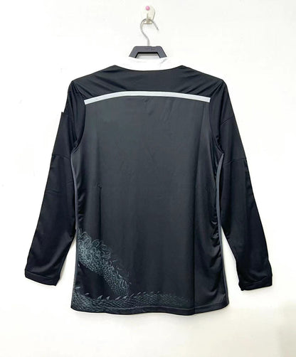 Real Madrid 2014/15 Third Long Sleeve Retro Jersey - back view