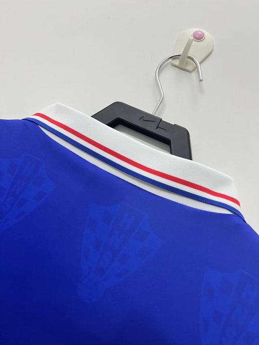 Croatia 1998 Away Retro Jersey - back view
