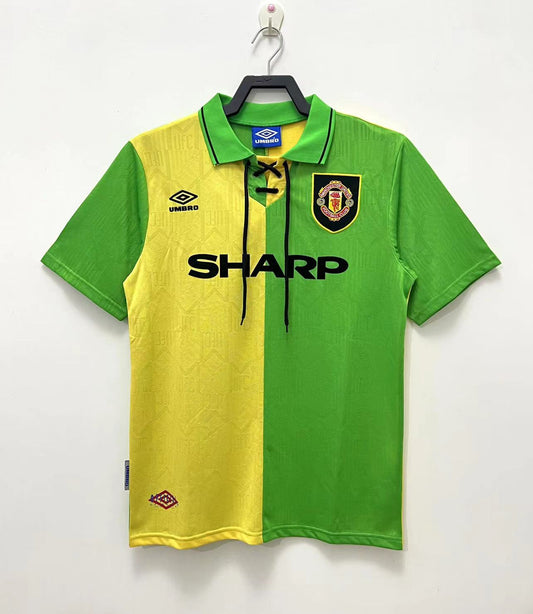 Manchester United 1992/94 Away Retro Jersey - front view