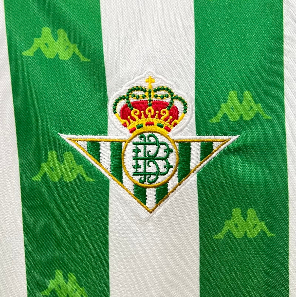 Real Betis 1995/97 Home Retro Jersey - detail view