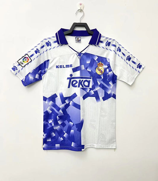 Real Madrid 1996/97 Third Retro Jersey - front view