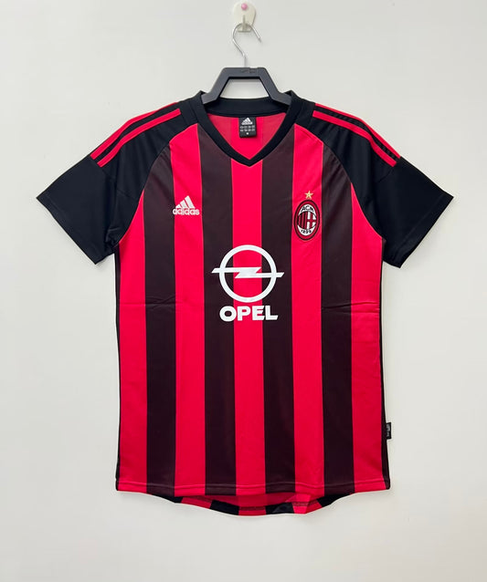 AC Milan 2002/03 Home Retro Jersey - front view