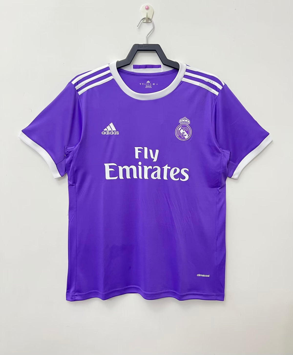 Real Madrid 2016/17 Away Retro Jersey - front view
