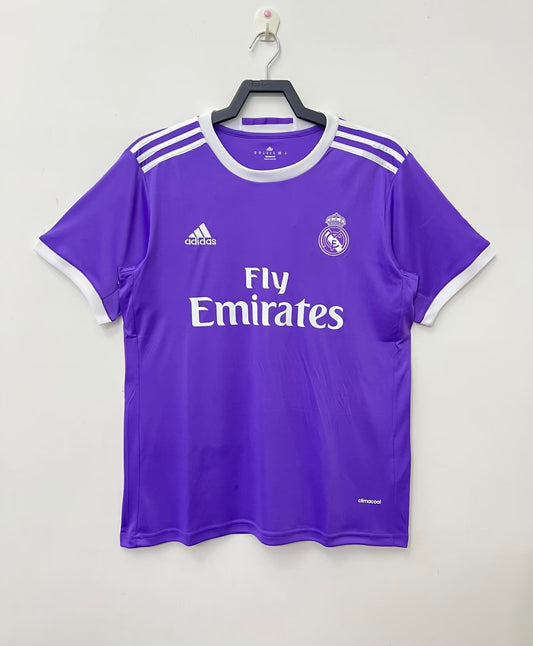 Real Madrid 2016/17 Away Retro Jersey - front view