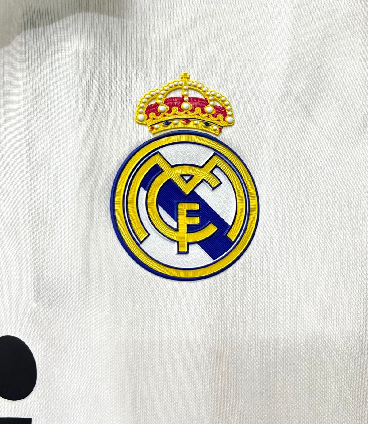 Real Madrid 2011/12 Home Retro Jersey - detail view