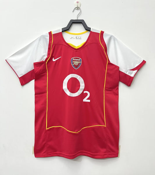 Arsenal 2004/05 Home Retro Jersey - front view