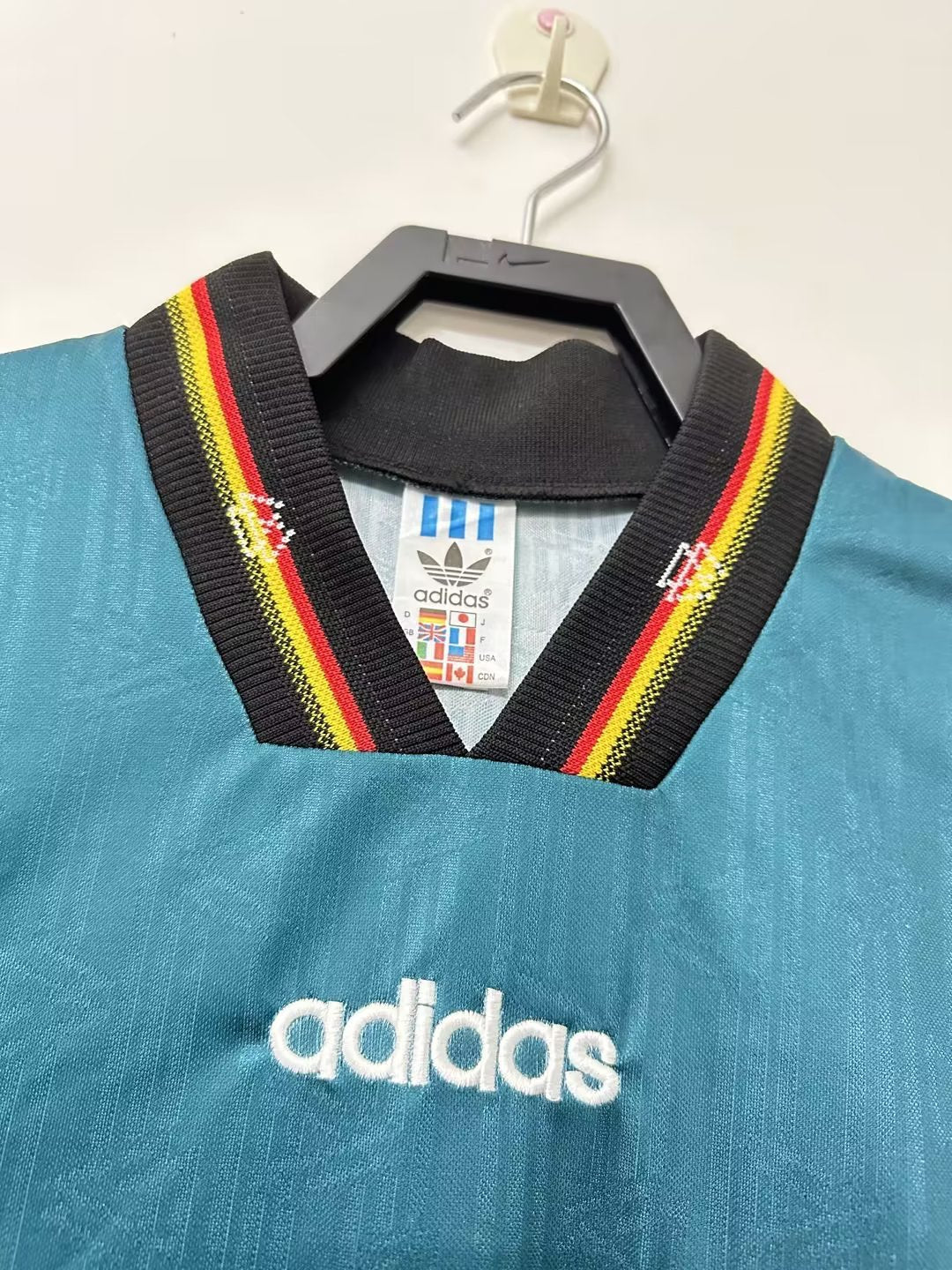 Germany 1996 Away Retro Jersey - front view