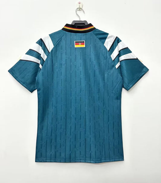 Germany 1996 Away Retro Jersey - back view