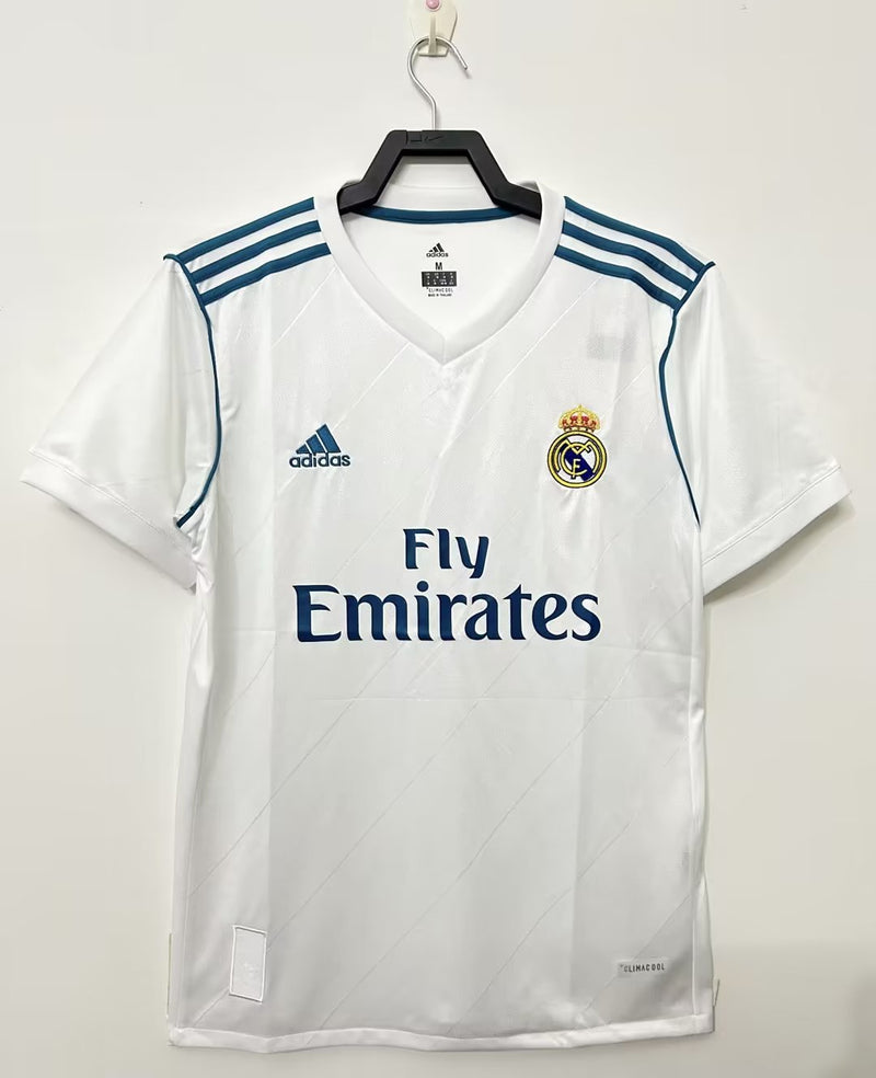 Real Madrid 2017/18 Home Retro Jersey - front view