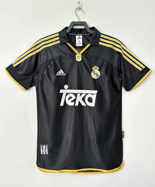Real Madrid 1999/01 Away Retro Jersey - front view