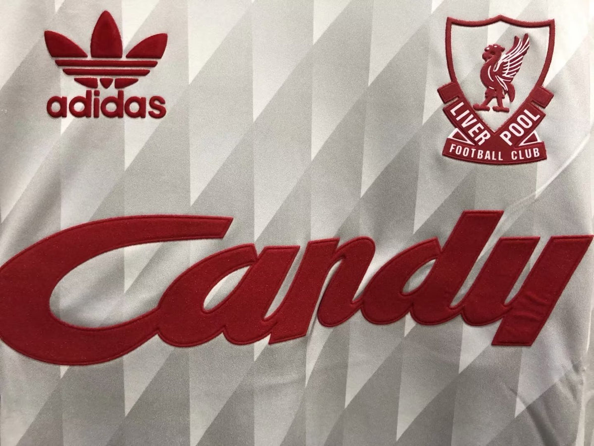 Liverpool 1989/91 Away Retro Jersey - detail view
