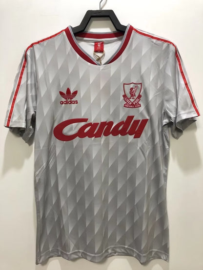 Liverpool 1989/91 Away Retro Jersey - front view