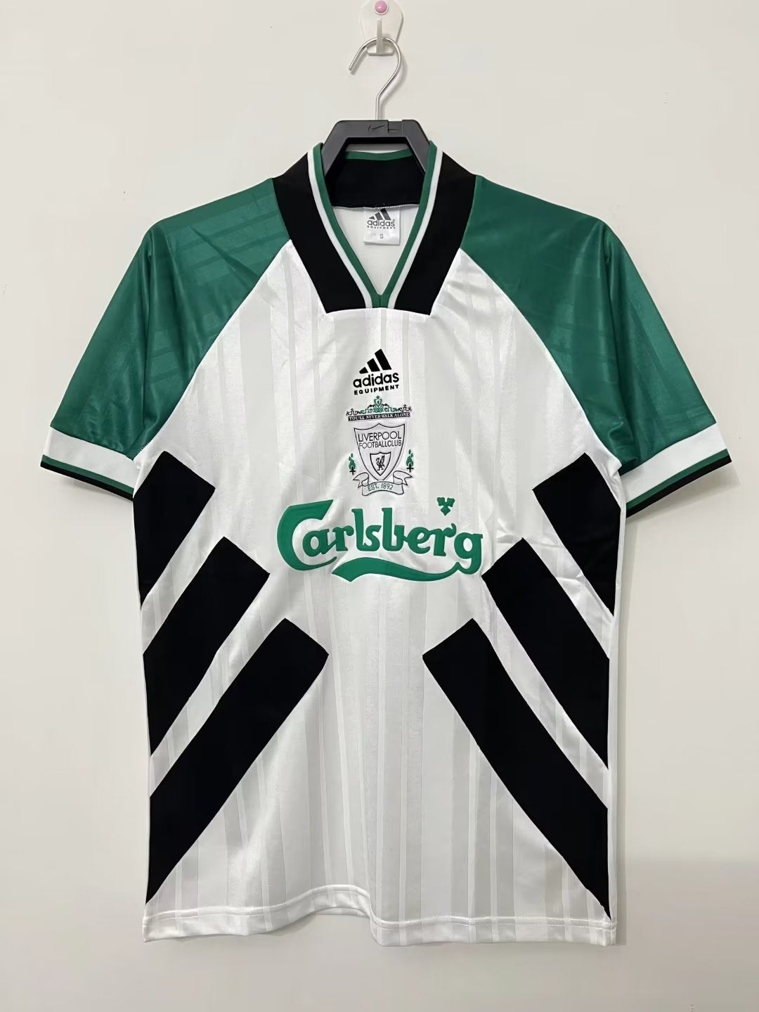 Liverpool 1993/95 Away Retro Jersey - front view