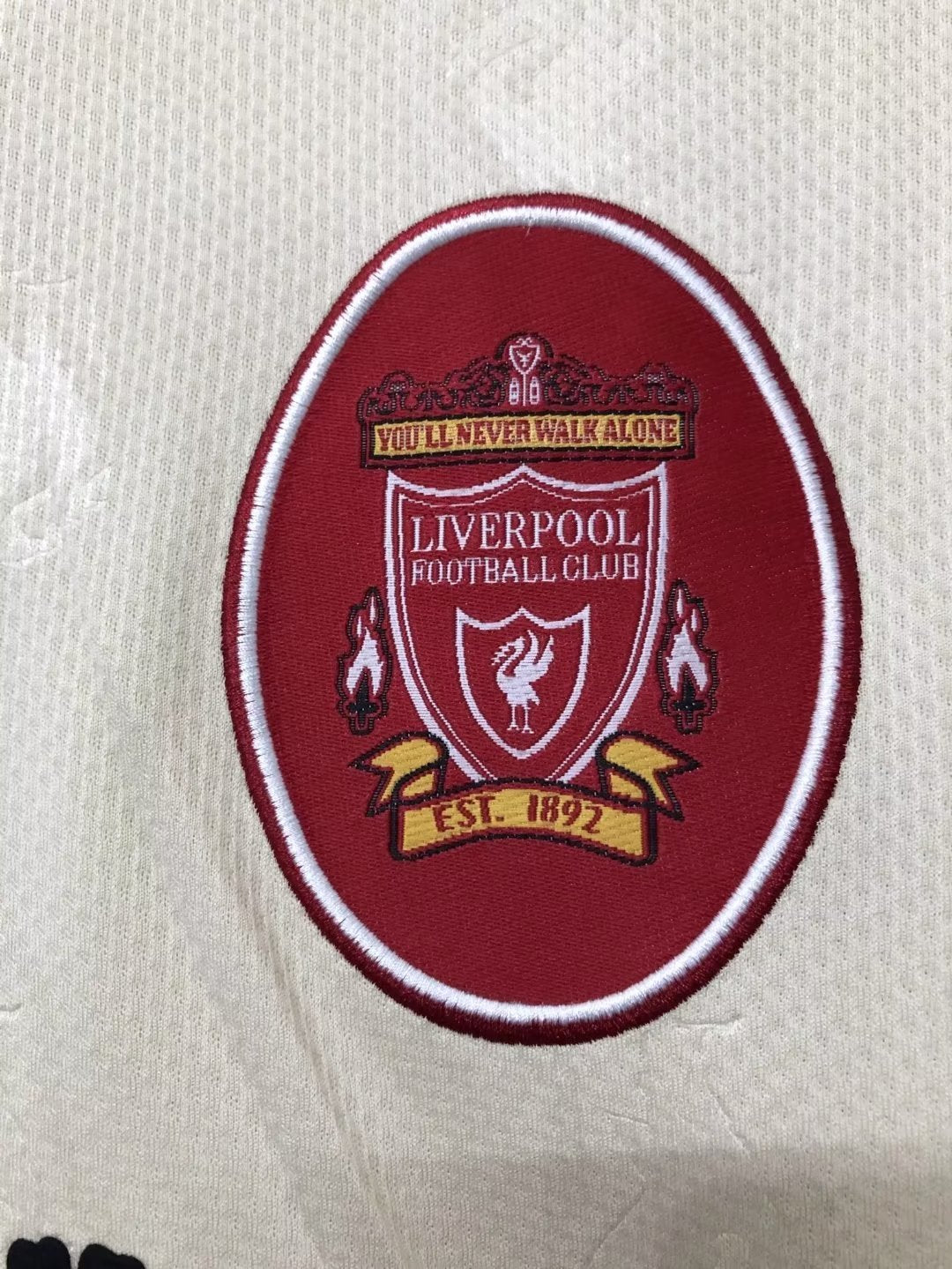 Liverpool 1996/97 Away Retro Jersey - detail view
