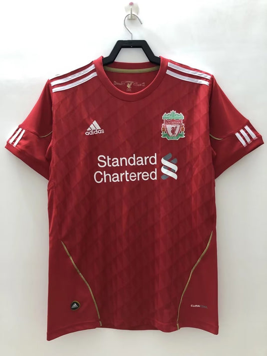 Liverpool 2010 Home Retro Jersey - front view
