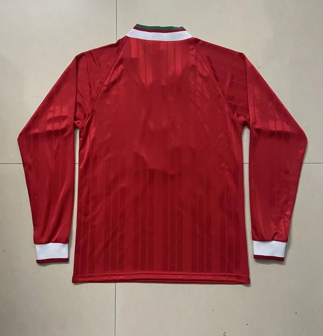 Liverpool 1993/95 Home Long Sleeve Retro Jersey - back view