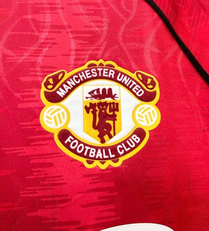 Manchester United 1990/92 Home Retro Jersey - detail view