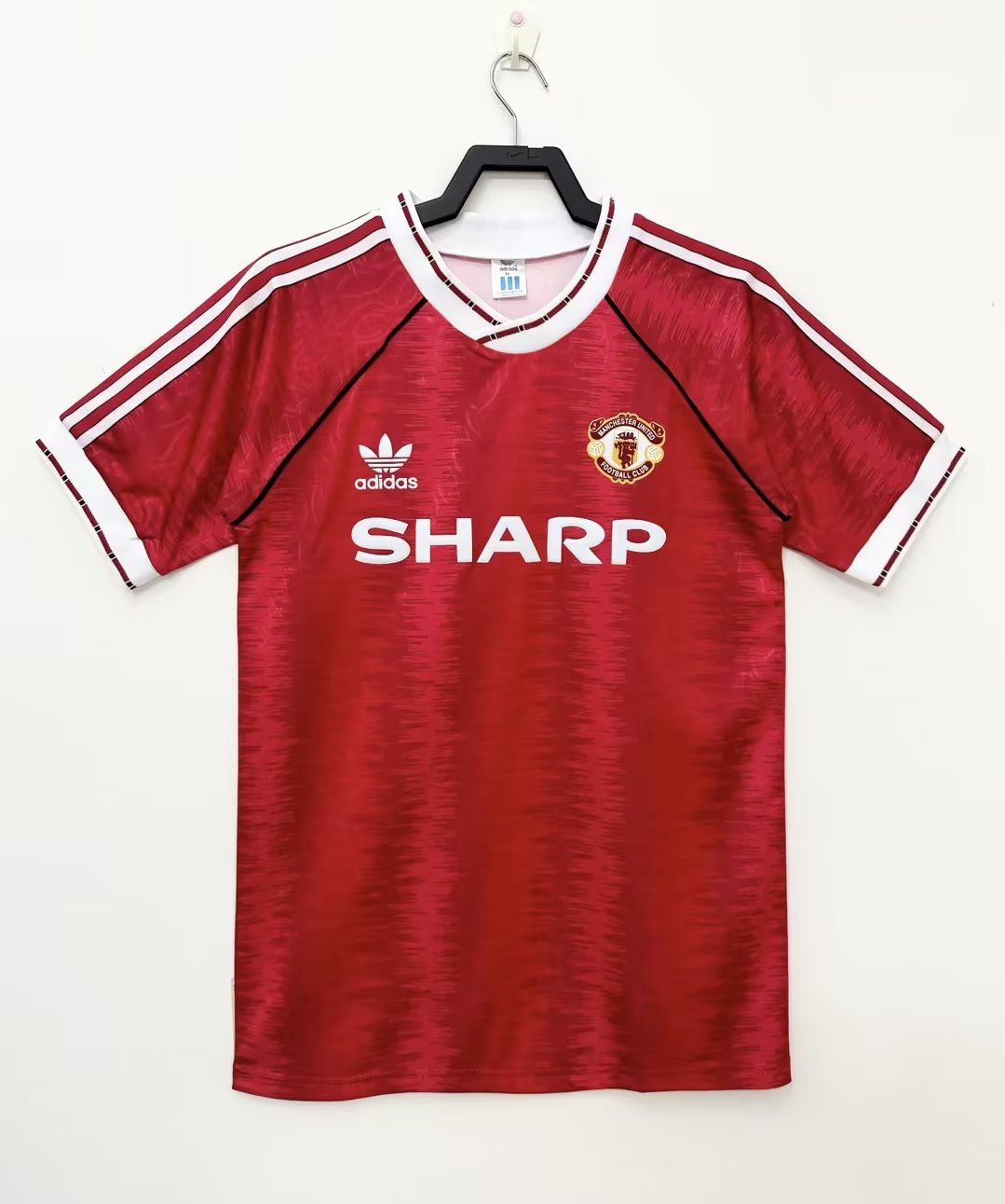 Manchester United 1990/92 Home Retro Jersey - front view