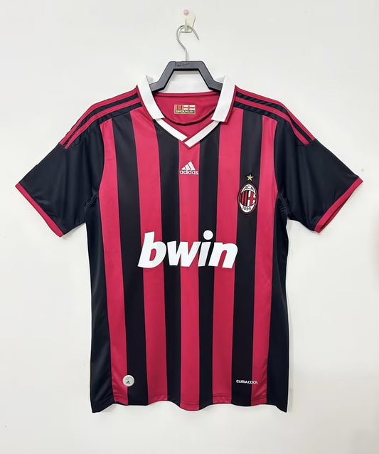 AC Milan 2009/10 Home Retro Jersey - front view
