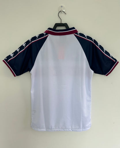 Manchester City 1997/98 Away Retro Jersey - back view