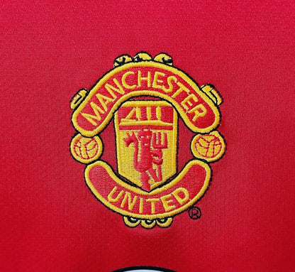 Manchester United 2005/06 Home Retro Jersey - detail view