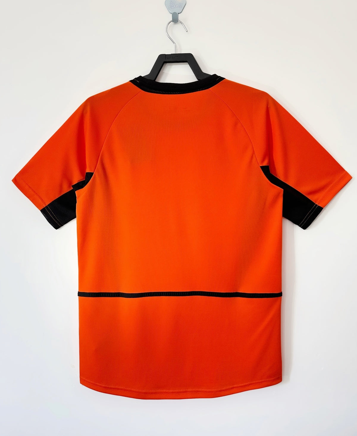 Netherlands 2002 Home Retro Jersey - back view
