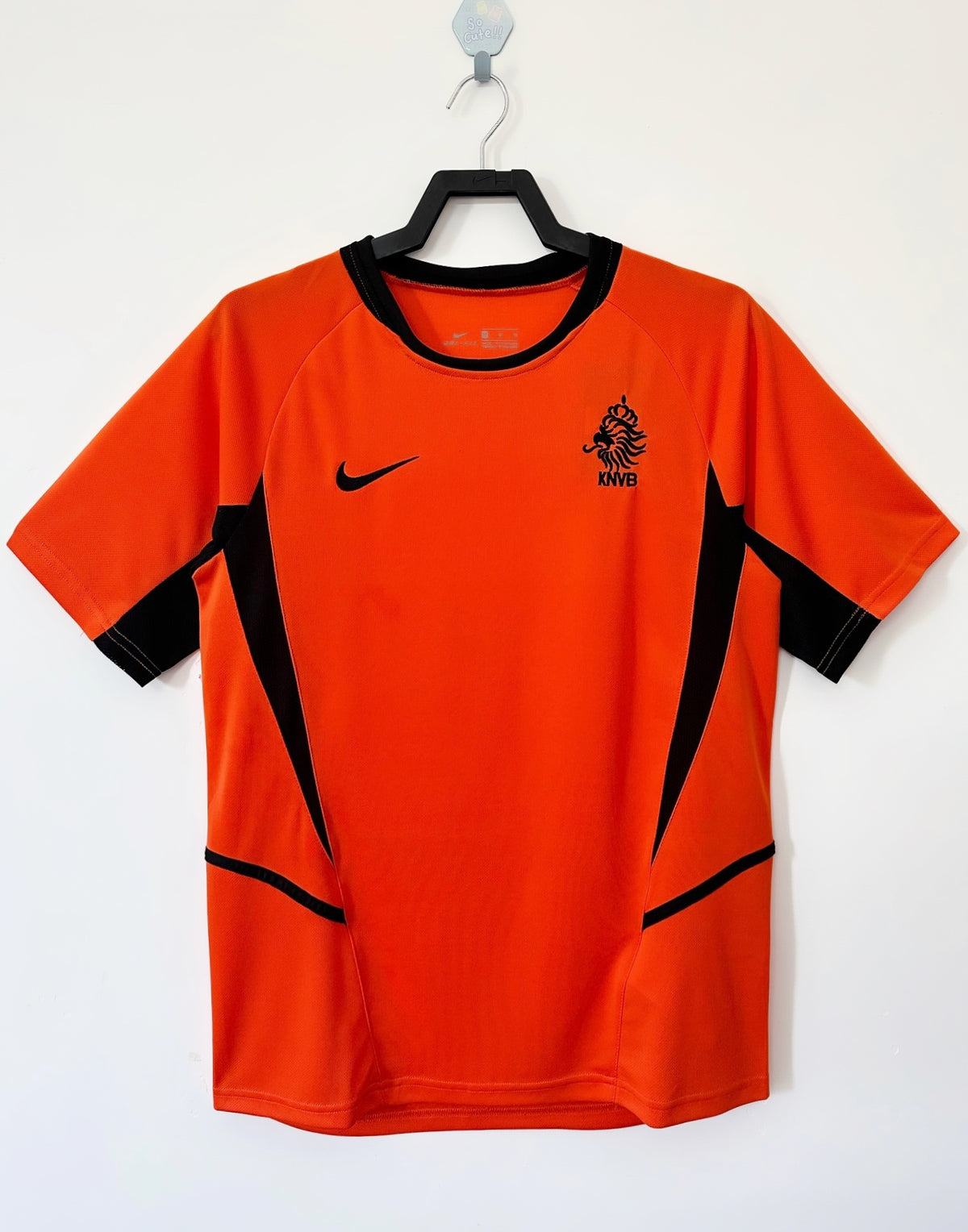 Netherlands 2002 Home Retro Jersey - front view
