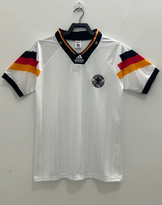 Germany 1992 Home Retro Jersey - front view