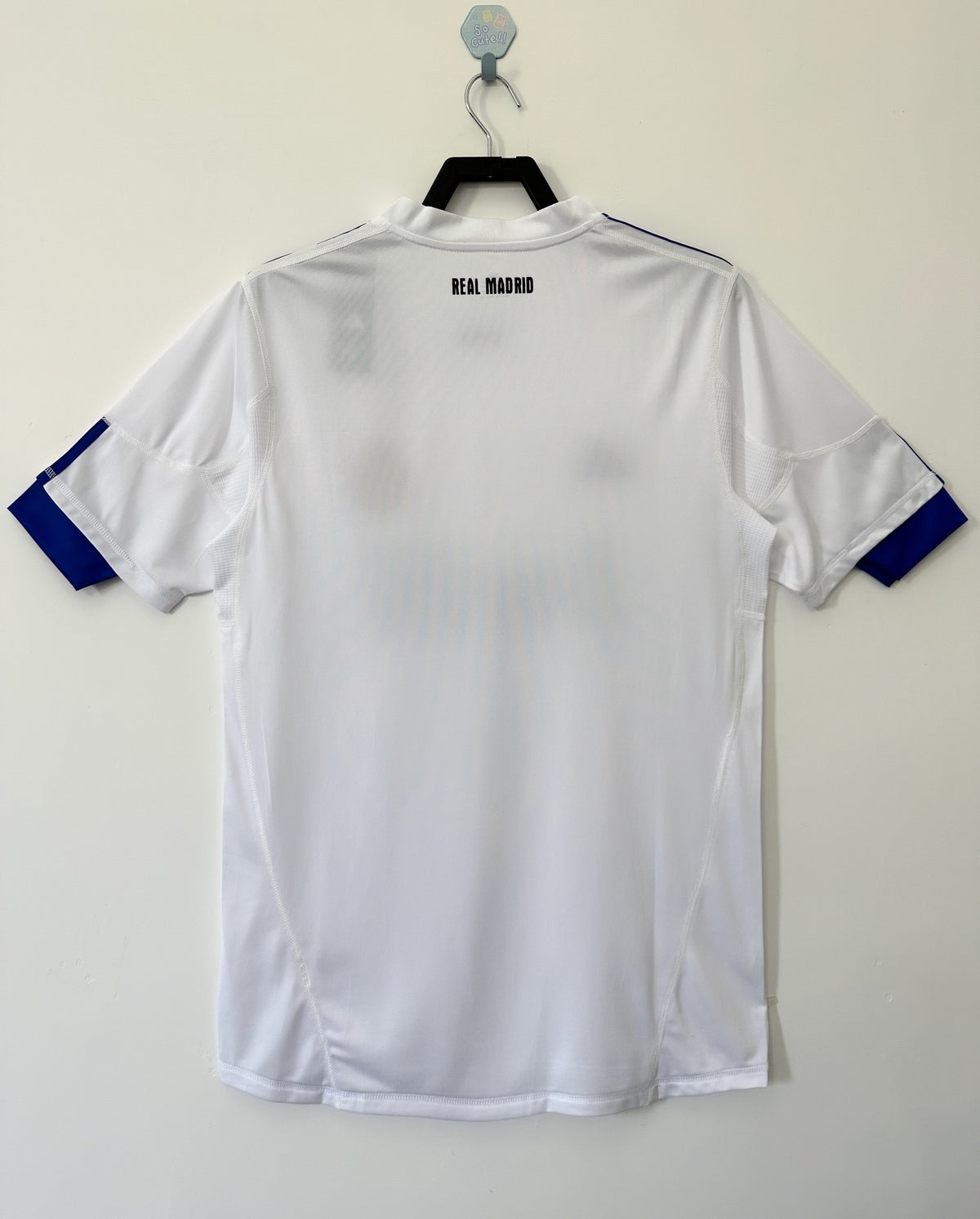 Real Madrid 2010/11 Home Retro Jersey - back view