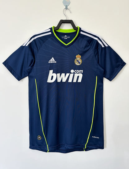 Real Madrid 2010/11 Away Retro Jersey - front view