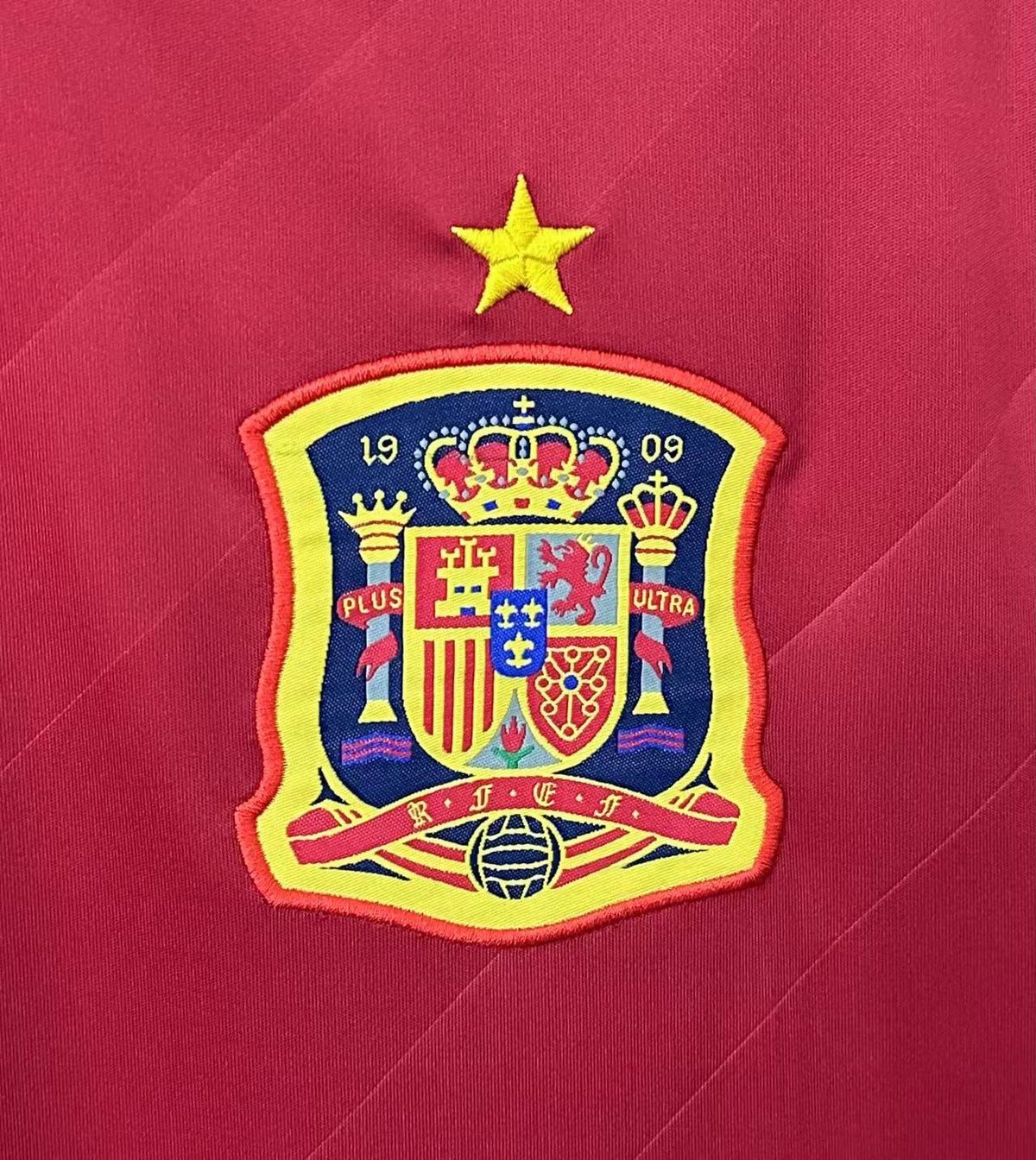 Spain 2012 Home Retro Jersey - detail view