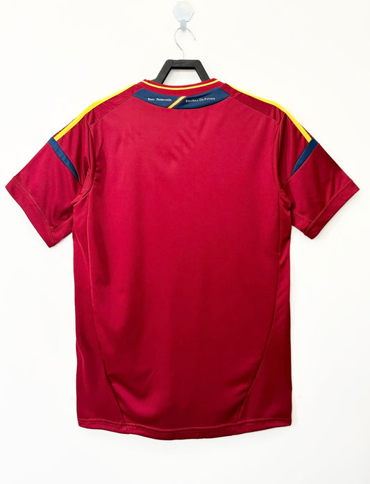 Spain 2012 Home Retro Jersey - back view