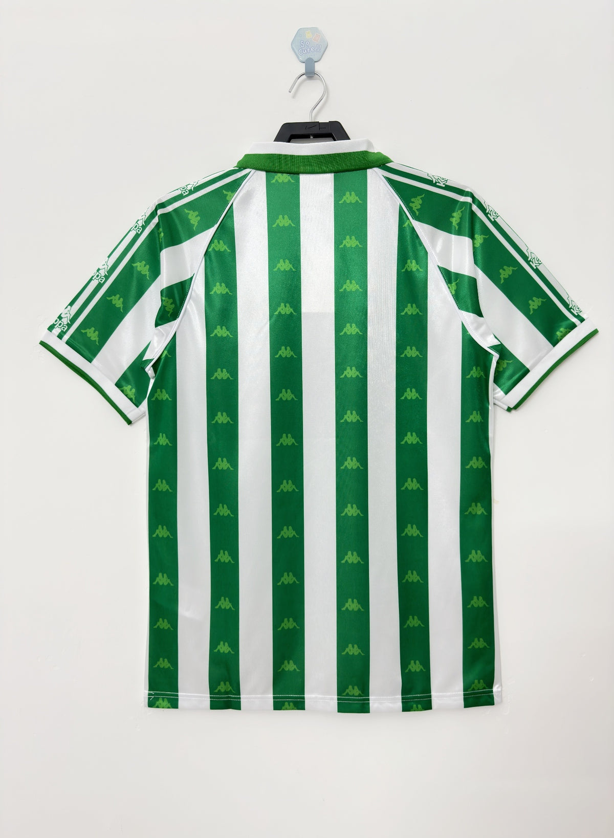 Real Betis 1995/97 Home With Sponsor Retro Jersey - back view