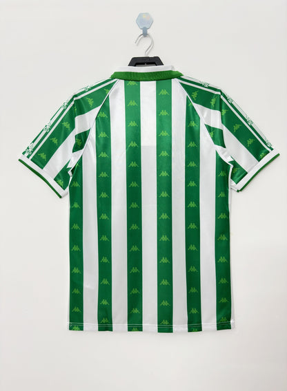 Real Betis 1995/97 Home With Sponsor Retro Jersey - back view