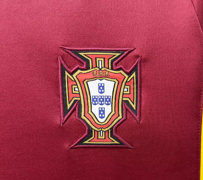 Portugal 1998 Home Retro Jersey - detail view