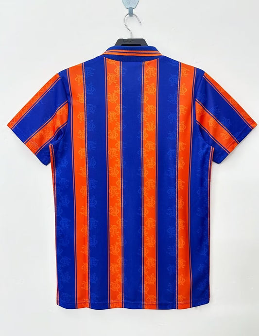 Rangers 1993/94 Away Retro Jersey - back view