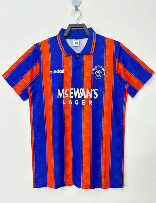 Rangers 1993/94 Away Retro Jersey - front view