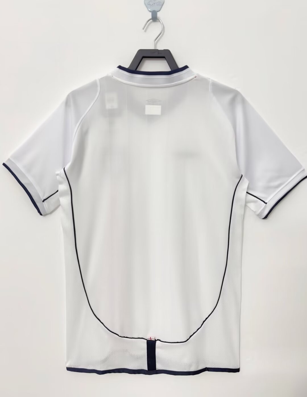 England 2002 Home Retro Jersey - back view
