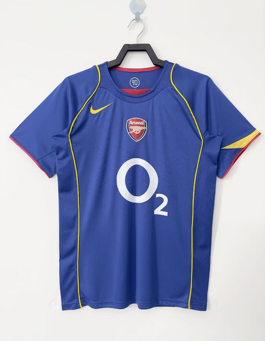 Arsenal 2004/05 Away Retro Jersey - front view