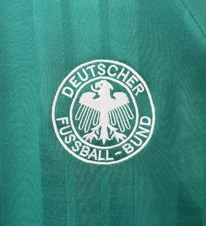 Germany 1992 Away Retro Jersey - detail view